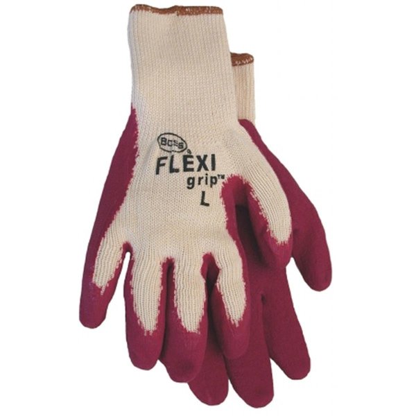 Boss Large Flexi Grip Latex Palm Gloves 8423L